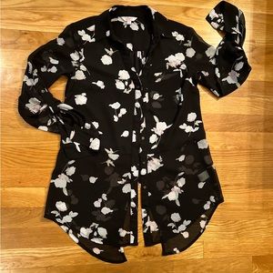 Candie’s Women’s floral shirt.
